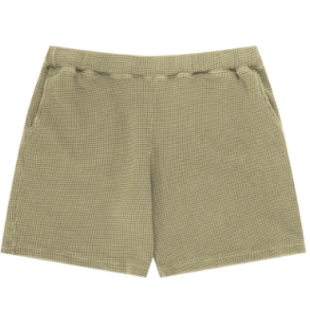 OnlyNY Waffle Knit Short - Fatigue Green - XL